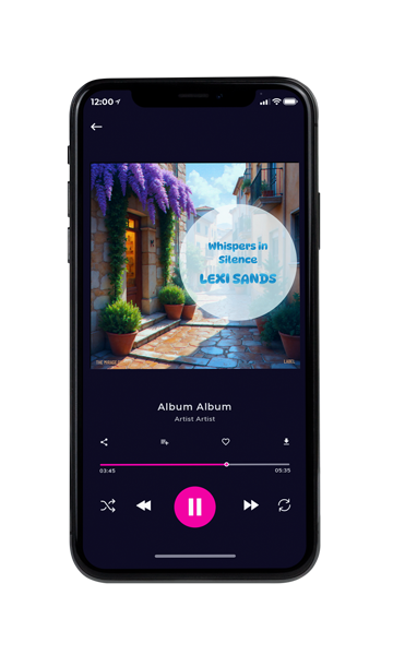 Tablet view of Premade Country & Acoustic Album Cover - Celeste #17256 | AlbumArtZone*