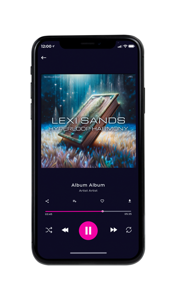 Tablet view of Premade EDM, House & Dub Album Cover - Oxford Blue #17289 | AlbumArtZone*