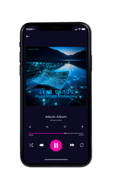 Tablet view of Premade EDM, House & Dub Album Cover - Black Pearl #17304 | AlbumArtZone*