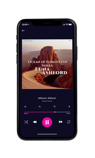 Tablet view of Premade Indie & Folk Music Album Cover - Ironstone #17310 | AlbumArtZone*