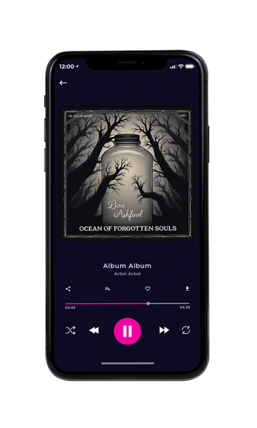 Tablet view of Premade Electronica & Ambient Album Cover - Taupe Gray #17321 | AlbumArtZone*