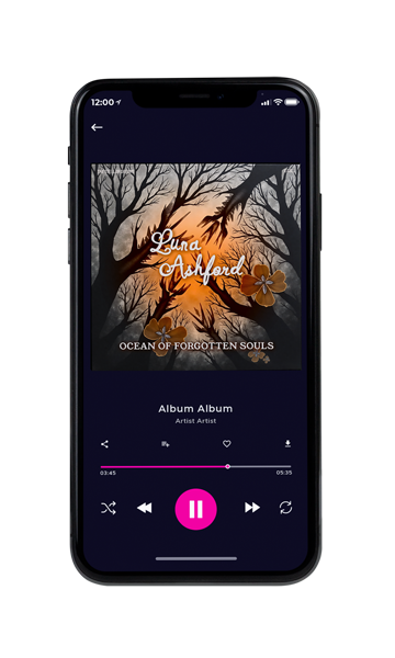 Tablet view of Premade Indie & Folk Music Album Cover - Tan #17330 | AlbumArtZone*