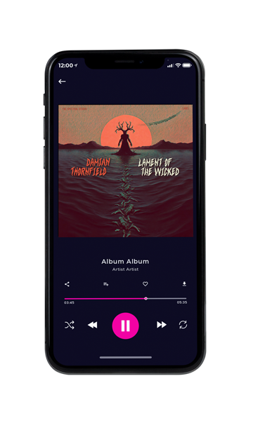 Tablet view of Premade Heavy Metal & Gothic Metal Album Cover - Jon #17357 | AlbumArtZone*
