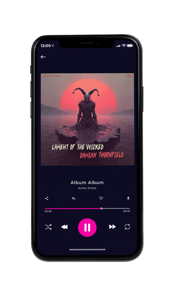 Tablet view of Premade Electronica & Ambient Album Cover - Matterhorn #17364 | AlbumArtZone*