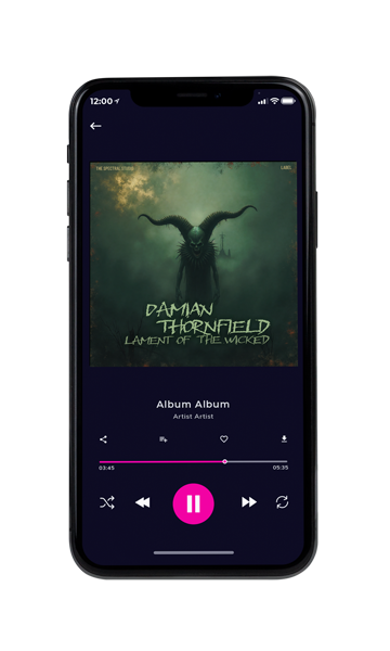 Tablet view of Premade Electronica & Ambient Book Cover - Heavy Metal #17366 | AlbumArtZone*