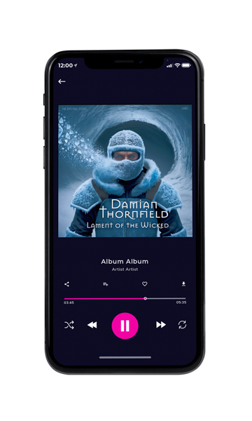 Tablet view of Premade Electronica & Ambient Album Cover - Blue Bayoux #17369 | AlbumArtZone*