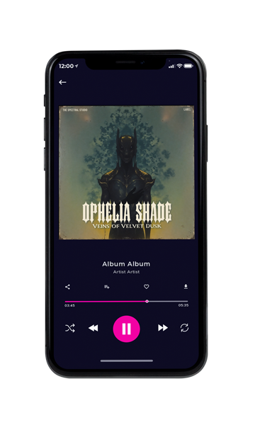 Tablet view of Premade Electronica & Ambient Album Cover - Siam #17381 | AlbumArtZone*