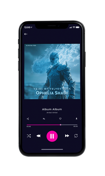Tablet view of Premade Contemporary Music Album Cover - Horizon #17391 | AlbumArtZone*