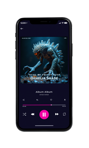 Tablet view of Premade Electronica & Ambient Album Cover - Mirage #17393 | AlbumArtZone*