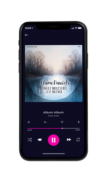 Tablet view of Premade Indie & Folk Music Book Cover - Timberwolf #17405 | AlbumArtZone*