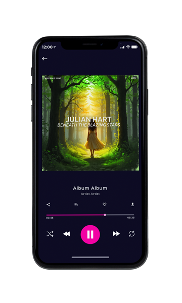 Tablet view of Premade Podcast Album Cover - Black Olive #17422 | AlbumArtZone*