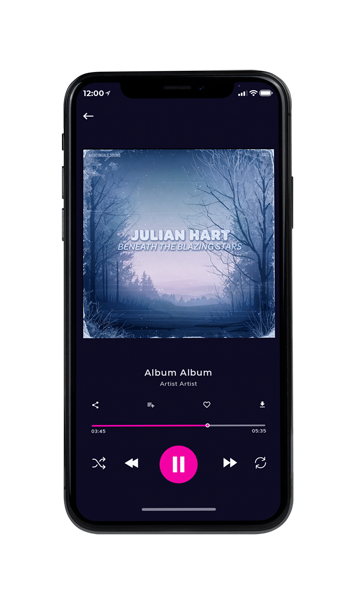 Tablet view of Premade Contemporary Music Album Cover - Lynch #17426 | AlbumArtZone*