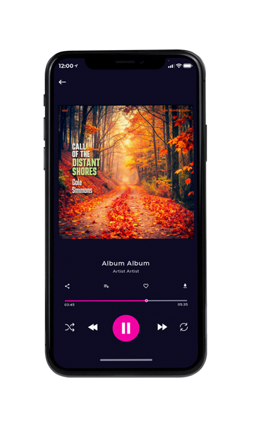 Tablet view of Premade Indie & Folk Music Album Cover - Raw Sienna #17440 | AlbumArtZone*