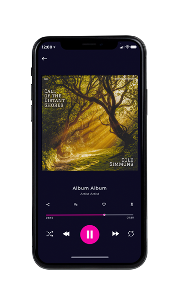 Tablet view of Premade Indie & Folk Music Album Cover - Lisbon Brown #17443 | AlbumArtZone*