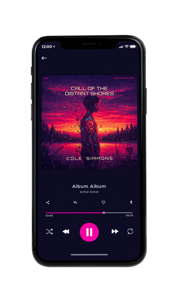 Tablet view of Premade Electronica & Ambient Album Cover - Mandy #17457 | AlbumArtZone*