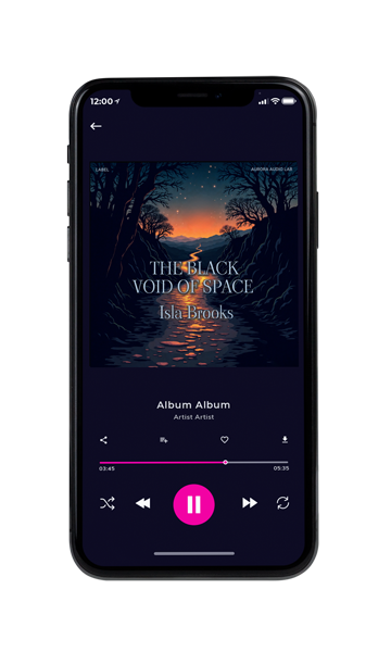 Tablet view of Premade Indie & Folk Music Album Cover - Vulcan #17466 | AlbumArtZone*
