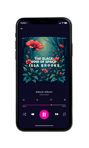 Tablet view of Premade Electronica & Ambient Album Cover - My Pink #17478 | AlbumArtZone*