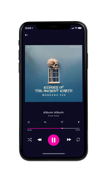 Tablet view of Premade Electronica & Ambient Book Cover - Slate Gray #17494 | AlbumArtZone*