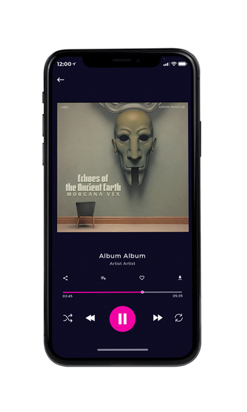 Tablet view of Premade Electronica & Ambient Album Cover - Makara #17511 | AlbumArtZone*