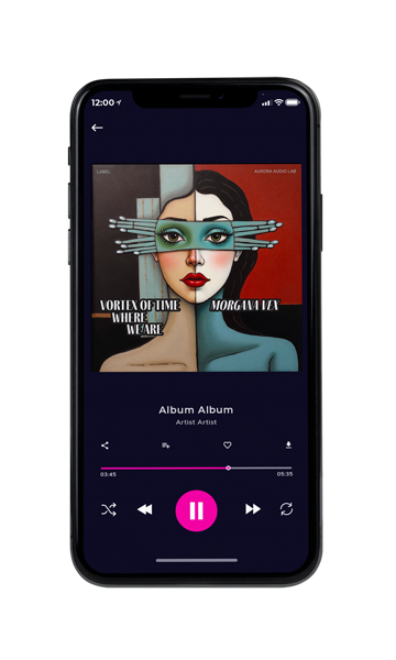 Tablet view of Premade Electronica & Ambient Album Cover - Dune #17537 | AlbumArtZone*