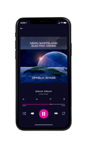 Tablet view of Premade EDM, House & Dub Album Cover - Cloud Burst #17543 | AlbumArtZone*