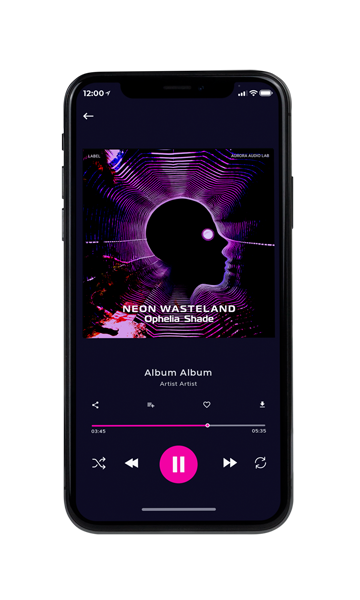 Tablet view of Premade EDM, House & Dub Book Cover - Fuchsia Pink #17550 | AlbumArtZone*