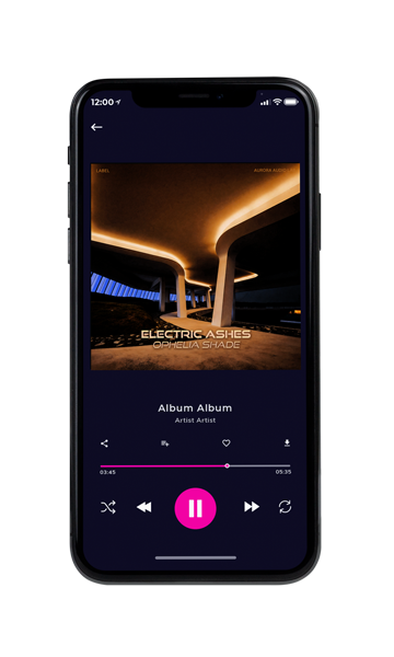 Tablet view of Premade Electronica & Ambient Album Cover - Coffee Bean #17556 | AlbumArtZone*