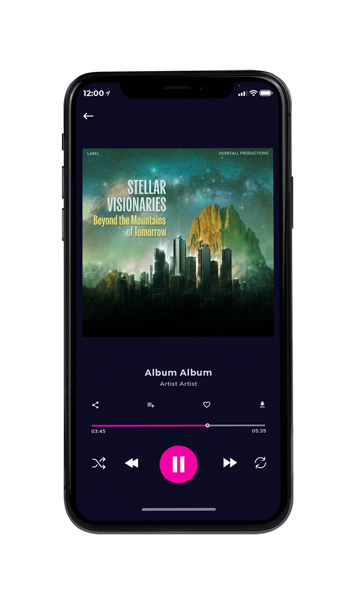 Tablet view of Premade Electronica & Ambient Album Cover - Heavy Metal #17620 | AlbumArtZone*