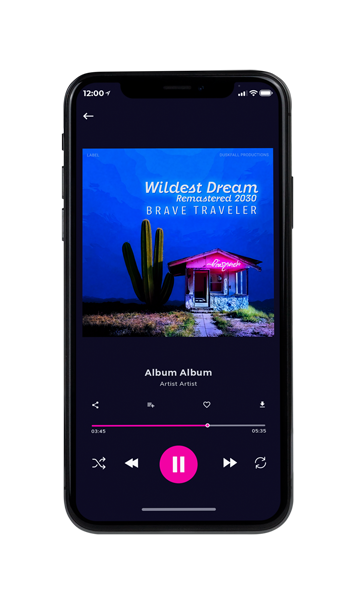 Tablet view of Premade Dance & House Album Cover - Science Blue #17647 | AlbumArtZone*