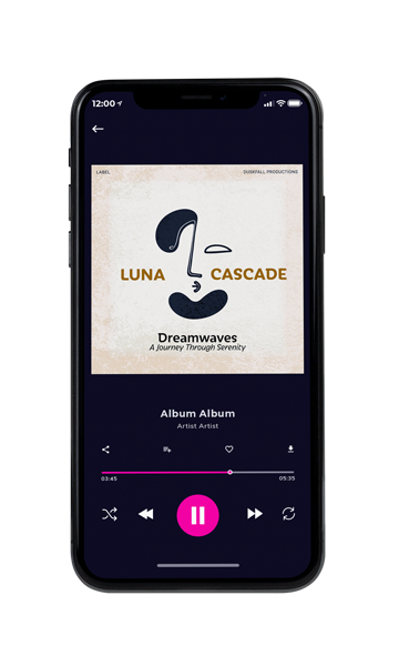 Tablet view of Premade Pop Album Cover - White Rock #17655 | AlbumArtZone*