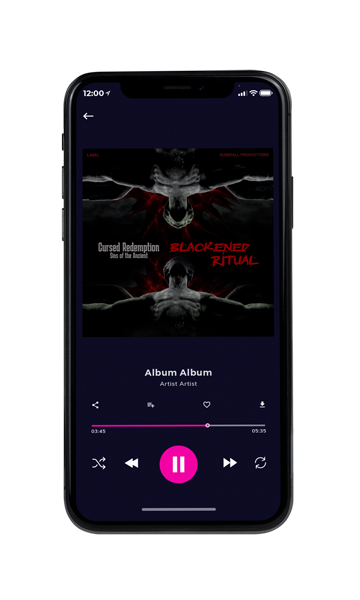 Tablet view of Premade Contemporary Music Album Cover - Cod Gray #17659 | AlbumArtZone*