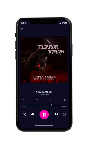 Tablet view of Premade Heavy Metal & Gothic Metal Album Cover - Crowshead #17665 | AlbumArtZone*