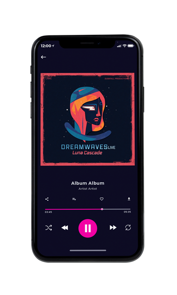 Tablet view of Premade Electronica & Ambient Album Cover - Roman #17675 | AlbumArtZone*
