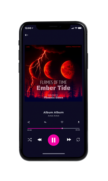 Tablet view of Premade Electronica & Ambient Album Cover - Mojo #17685 | AlbumArtZone*