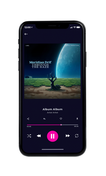 Tablet view of Premade Pop Album Cover - Outer Space #17699 | AlbumArtZone*
