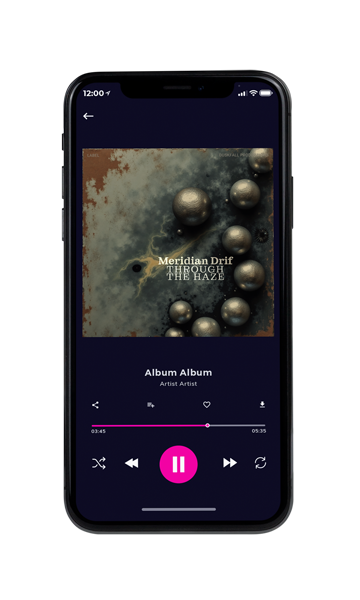 Tablet view of Premade Electronica & Ambient Album Cover - Armadillo #17702 | AlbumArtZone*