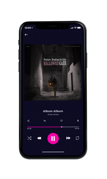 Tablet view of Premade Contemporary Music Album Cover - Cod Gray #17734 | AlbumArtZone*
