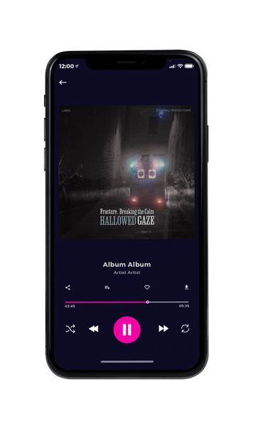 Tablet view of Premade Electronica & Ambient Album Cover - Dune #17735 | AlbumArtZone*