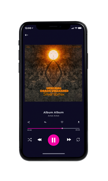 Tablet view of Premade Electronica & Ambient Album Cover - Bistre #17749 | AlbumArtZone*