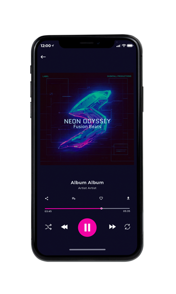 Tablet view of Premade Dance & House Album Cover - Violet #17757 | AlbumArtZone*