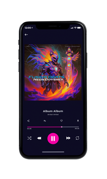 Tablet view of Premade Dance & House Album Cover - Thunder #17774 | AlbumArtZone*