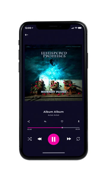 Tablet view of Premade Electronica & Ambient Album Cover - Bunker #17799 | AlbumArtZone*