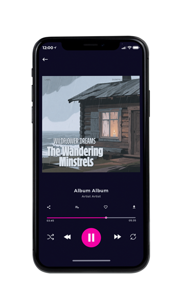 Tablet view of Premade Indie & Folk Music Album Cover - Gray Asparagus #17816 | AlbumArtZone*