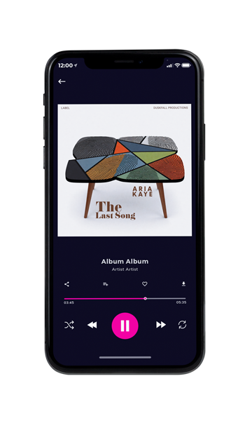 Tablet view of Premade Indie & Folk Music Album Cover - Dune #17839 | AlbumArtZone*