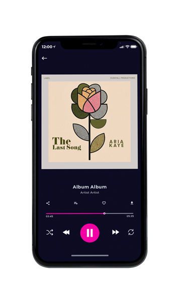 Tablet view of Premade Indie & Folk Music Album Cover - Double Spanish White #17845 | AlbumArtZone*