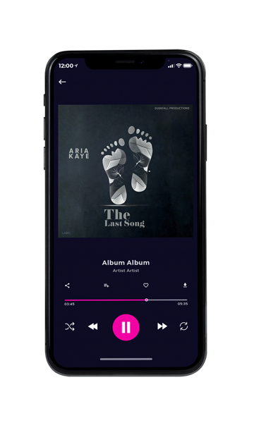 Tablet view of Premade Contemporary Music Album Cover - Shark #17850 | AlbumArtZone*