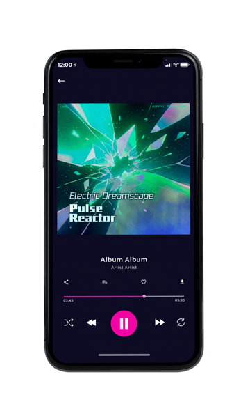 Tablet view of Premade Electronica & Ambient Album Cover - Casal #17865 | AlbumArtZone*