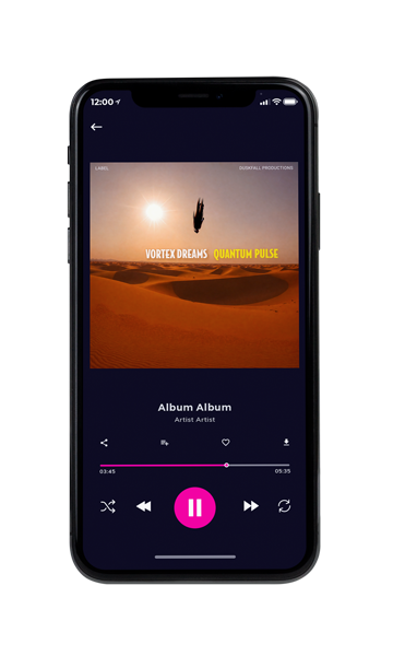 Tablet view of Premade Electronica & Ambient Album Cover - Mule Fawn #17876 | AlbumArtZone*