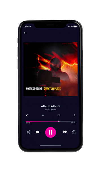 Tablet view of Premade Electronica & Ambient Album Cover - Tuscany #17879 | AlbumArtZone*