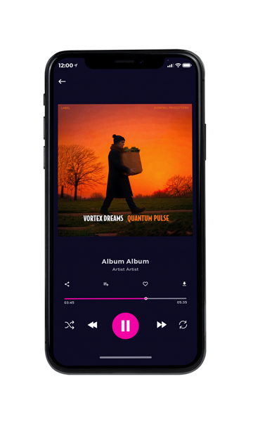 Tablet view of Premade Electronica & Ambient Album Cover - Karaka #17880 | AlbumArtZone*